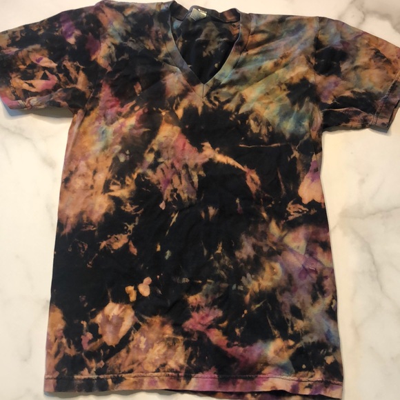 American Apparel Tops - American Apparel V-Neck Reverse Dye T-shirt